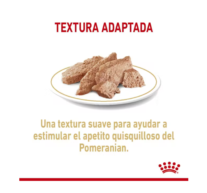Royal Canin Alimento Humedo - Pomeranian Loaf in Sauce lata 85g