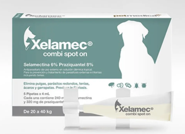Xelamec® Combi Spot On, 1 Pipeta .25ml - Petmedica