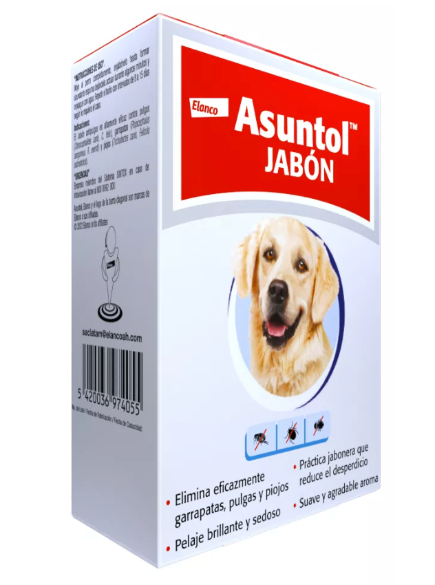 Asuntol Jabón Antiparasitario Para Perros - ELANCO