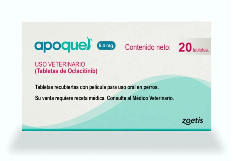 Apoquel 5.4mg - C/20 Tabletas - C/100 Tabletas