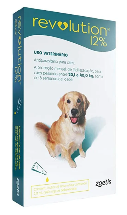 Revolution Verde 20.1 a 40 kg 3 Pipetas