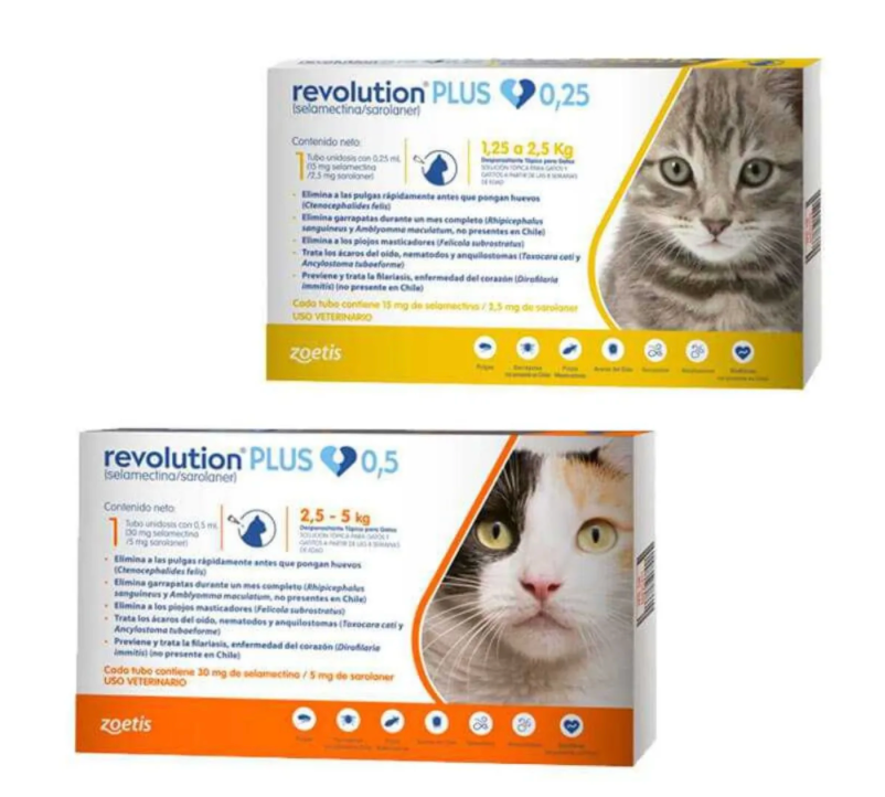 Revolution Plus - 0.5ml /  0.25ml
