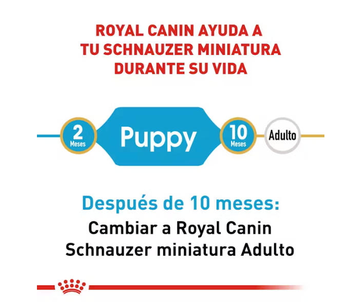 Royal Canin - Schnauzer Miniatura Cachorro 1.1 kg