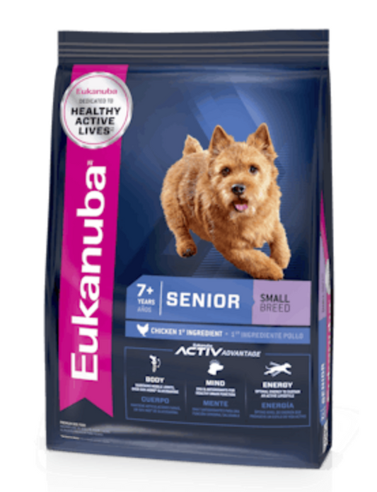 EUKANUBA - SENIOR SMALL BREED