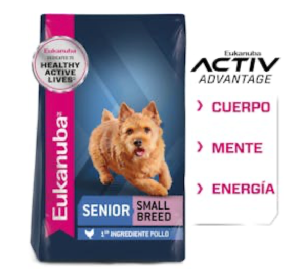 EUKANUBA - SENIOR SMALL BREED