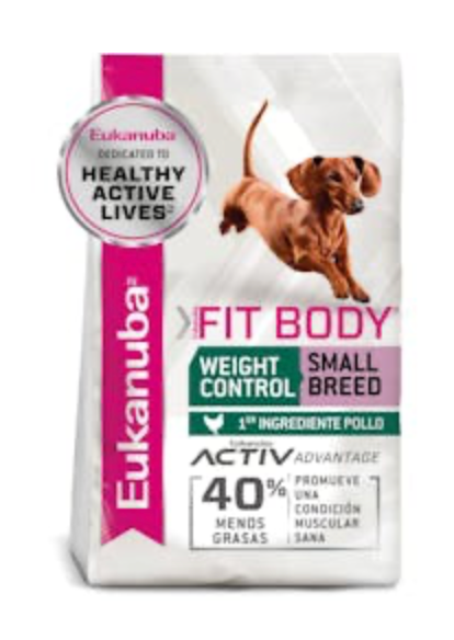 EUKANUBA - WEIGHT CONTROL SMALL BREED