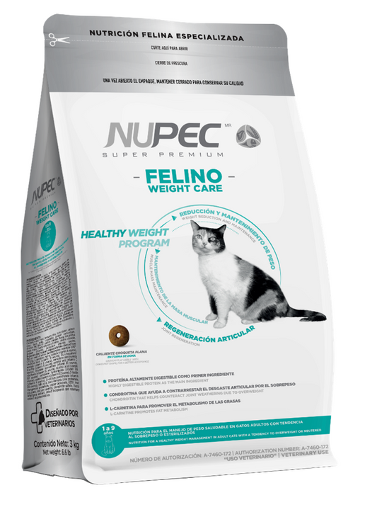 NUPEC - FELINO WEIGHT CARE 3 KG