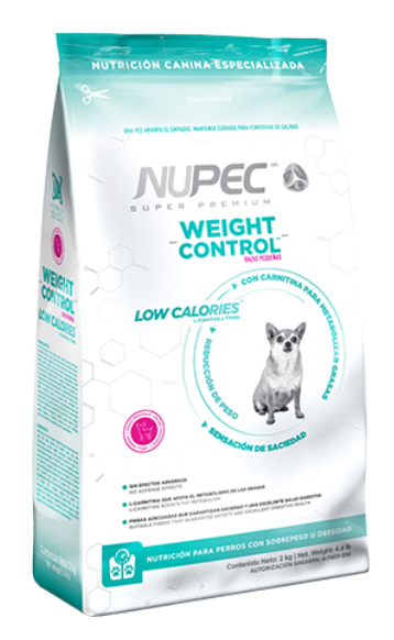 NUPEC -  WEIGHT CONTROL RAZAS PEQUEÑAS