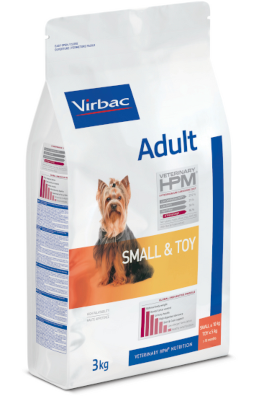 VETERINARY HPM ADULT DOG SMALL & TOY
