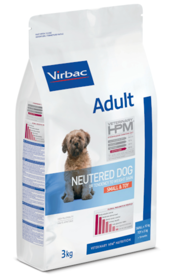 VETERINARY HPM ADULT NEUTERED DOG SMALL & TOY