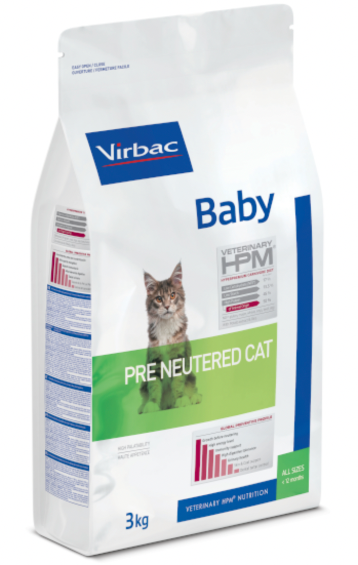 VETERINARY HPM BABY PRENEUTERED CAT