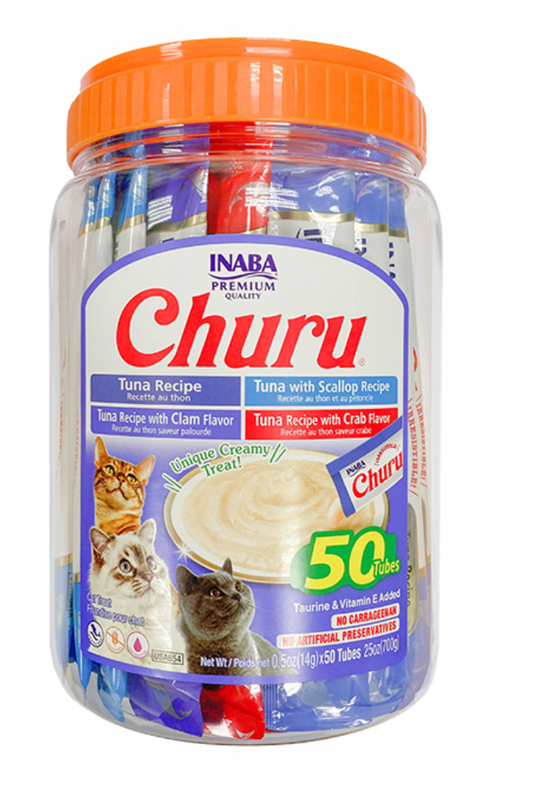 CHURU - Churu Tarro Variado 50 Unidades