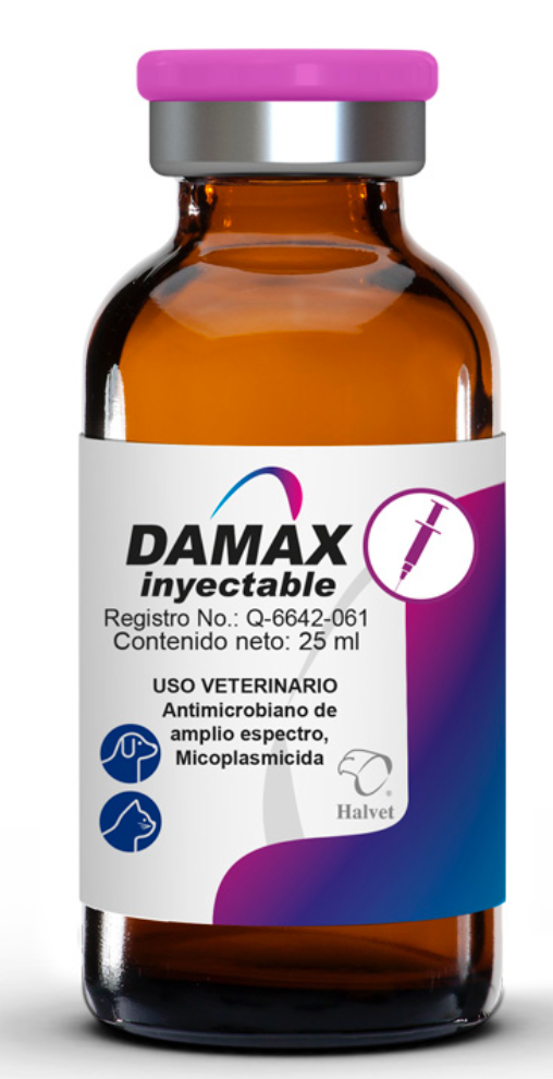 Damax Inyectable 10 ML. - HALVET
