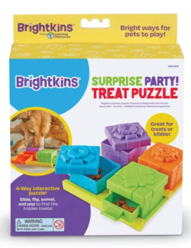Fiesta Sorpresa Rompecabezas de Entrenamiento - Brightkins Benefits