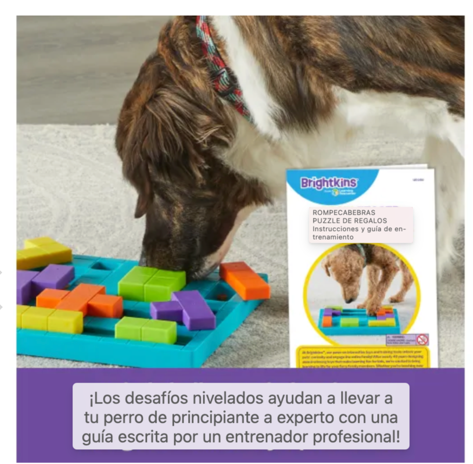 Rompecabezas de golosinas - Brightkins Benefits