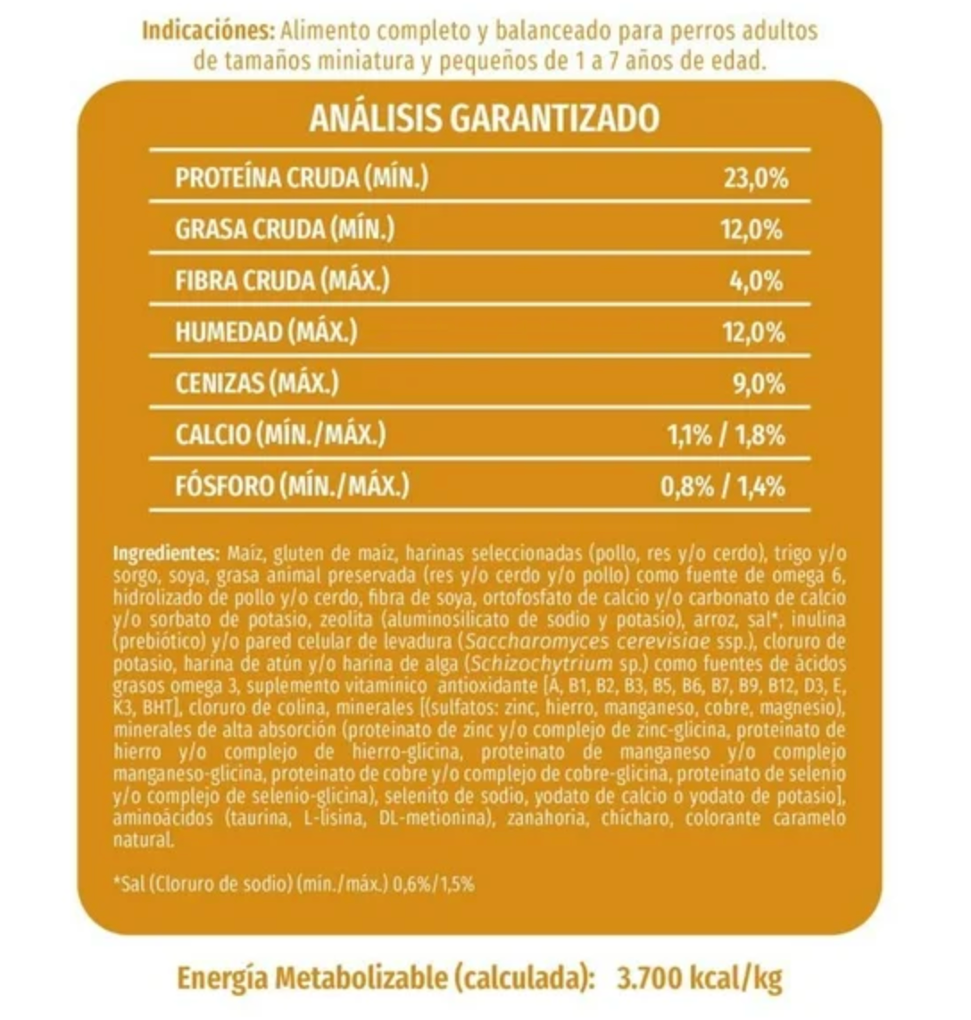 DOG CHOW RAZAS PEQUEÑAS