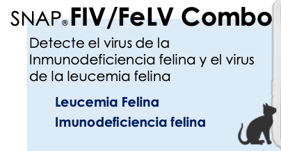 Prueba SNAP FIV/FeLV Combo Plus 5 Pzas.-INDEXX
