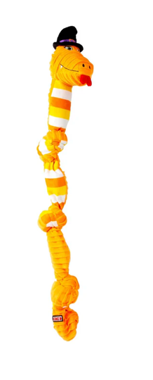 Juguete Perro Halloween Resistente con Cuerda Interna Knots Snake Talla M/L - KONG