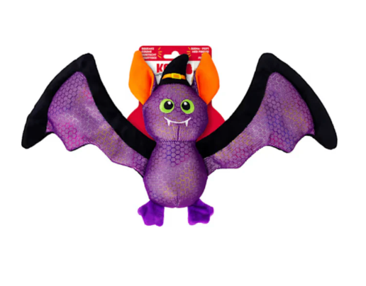 Shakers Shimmy Bat de Halloween Juguete con sonido para perros Talla M. - KONG
