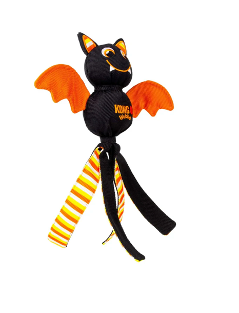 Halloween Wubba Ballistic Bat Juguete Resistente para Perros Talla L - KONG