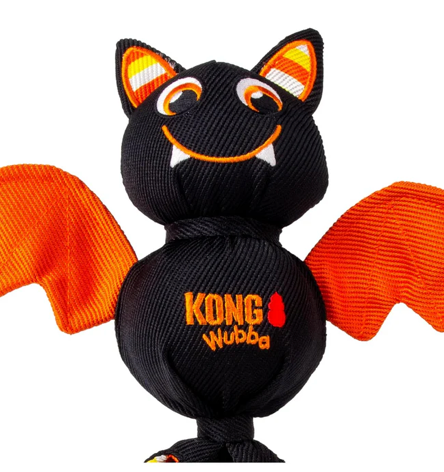 Halloween Wubba Ballistic Bat Juguete Resistente para Perros Talla L - KONG