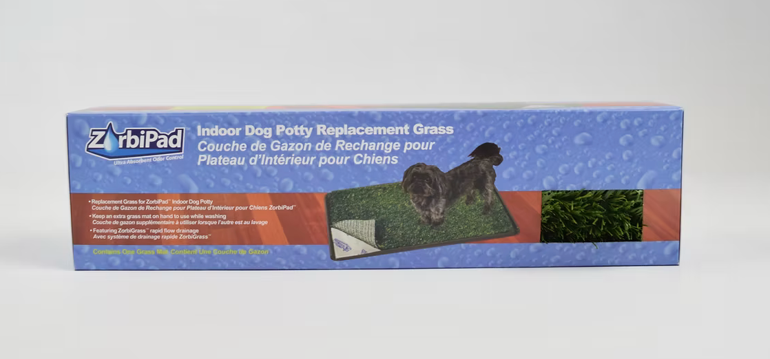 Hierba de reemplazo para ir al baño de interior para perros | ZorbiPad™ M