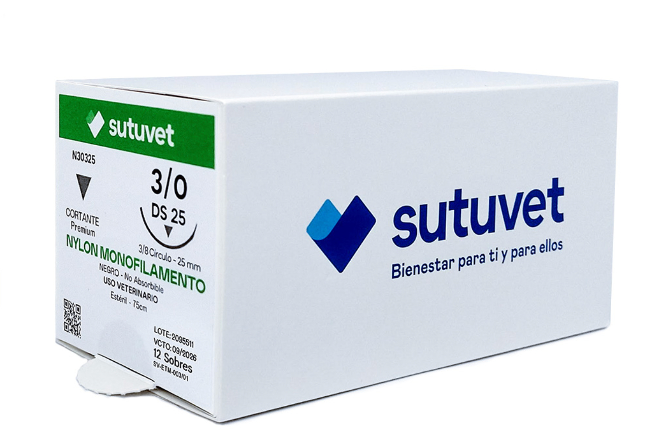 Suturas quirúrgicas no absorbibles Nylon monofilamento | SUTUVET ***