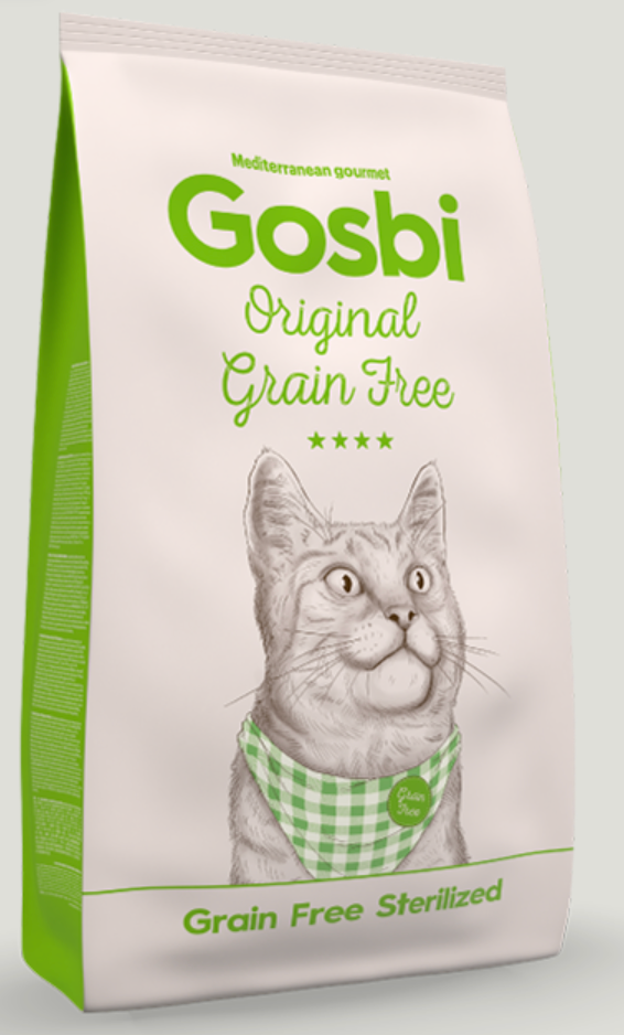 Original Cat Sterilized Grain Free 7 KG | GOSBI ***