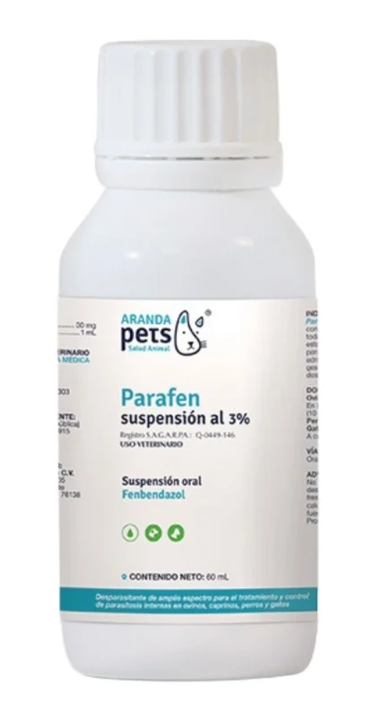 PARAFEN SUSPENSION - ARANDA PETS*