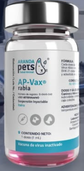 AP VAX RABIA - ARANDA PETS