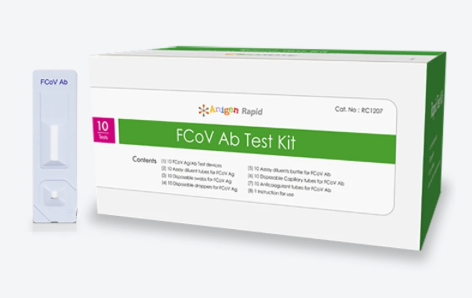 Prueba Rapida FCoV Ab 10 Pb - Bionote*