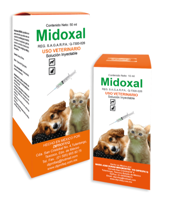 Midoxal Iny 10 ml. - Diprofa Q *