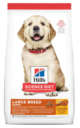 Hill's Science Diet Alimento Seco para Cachorro Raza Gigante Receta Pollo y Avena