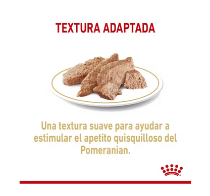 Royal Canin Alimento Humedo - Pomeranian Loaf in Sauce lata 85g