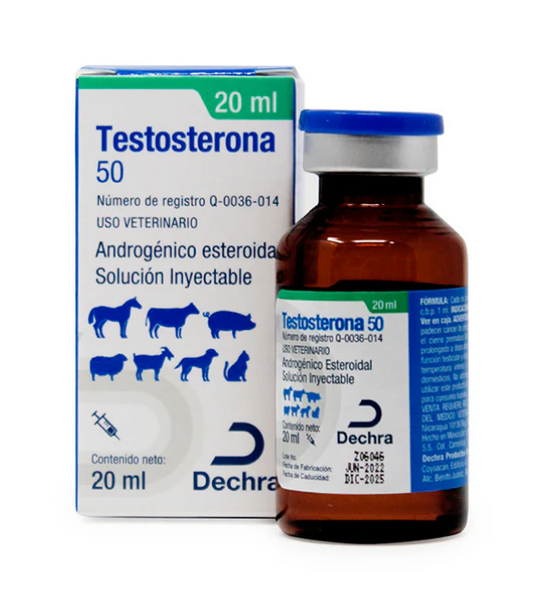 Testosterona 50 / 20 ml. - DECHRA