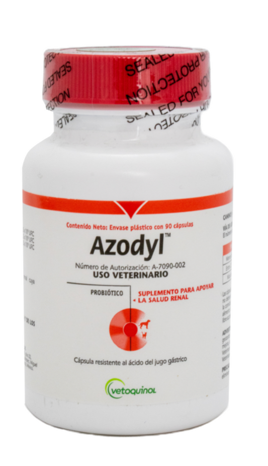 Azodyl 90 Capsulas -Vetoquinol (requiere transportación en frío)