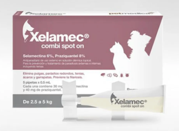 Xelamec® Combi Spot On, 1 Pipeta .25ml - Petmedica