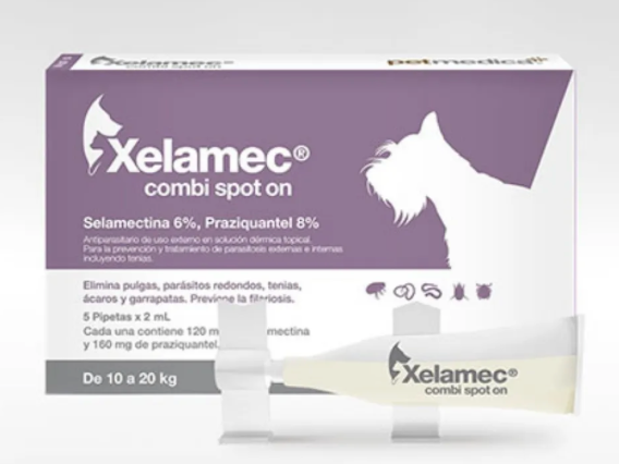 Xelamec® Combi Spot On, 1 Pipeta .25ml - Petmedica