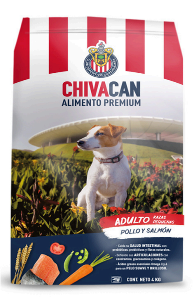 Chivacan Alimento Premium Razas Pequeñas 4 Kg. - CHIVACAN