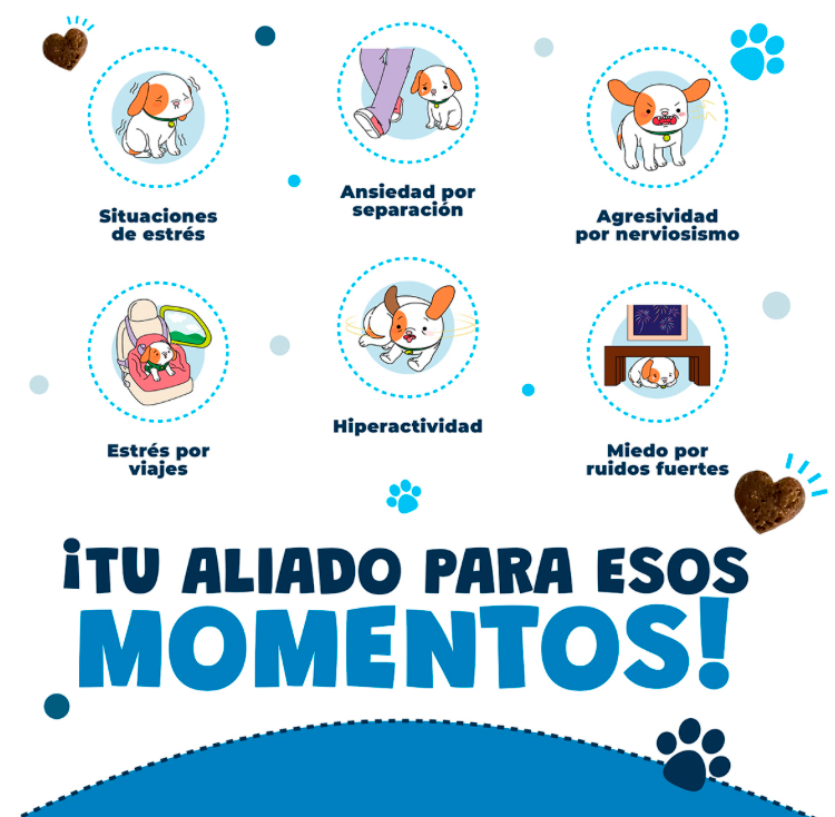 Relajante Natural para Ansiedad y Estrés en Perros | Waggy's Relax ***