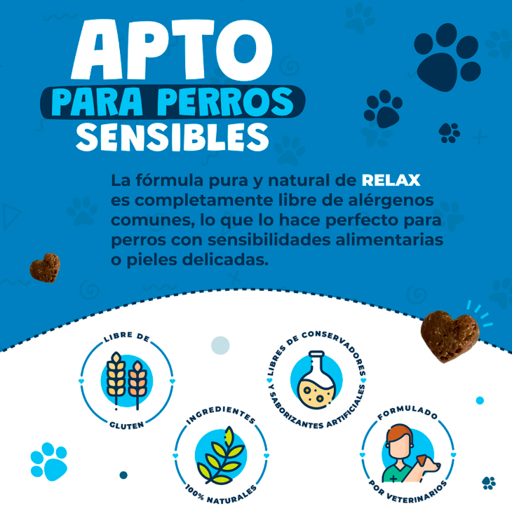 Relajante Natural para Ansiedad y Estrés en Perros | Waggy's Relax ***