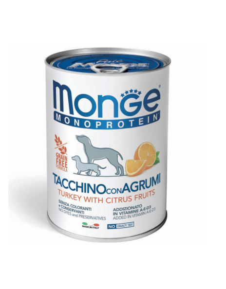Monge Monoprotein Paté Pavo con Cítricos | MONGE ***