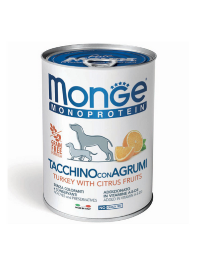 Monge Monoprotein Paté Pavo con Cítricos | MONGE ***