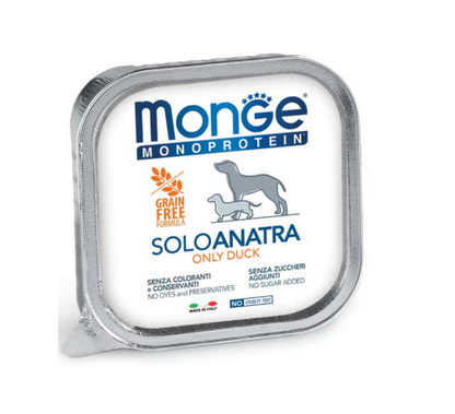 Monge Monoprotein Paté Solo Pato | MONGE ***
