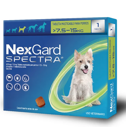 NEXGARD SPECTRA 2-3.5 KG ( XS)