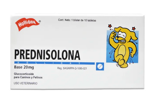 Prednisolona 20 mg. - Holliday