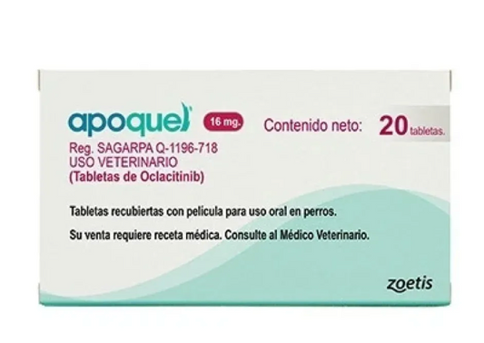 Apoquel 3.6mg - C/20 Tabletas - C/100 Tabletas