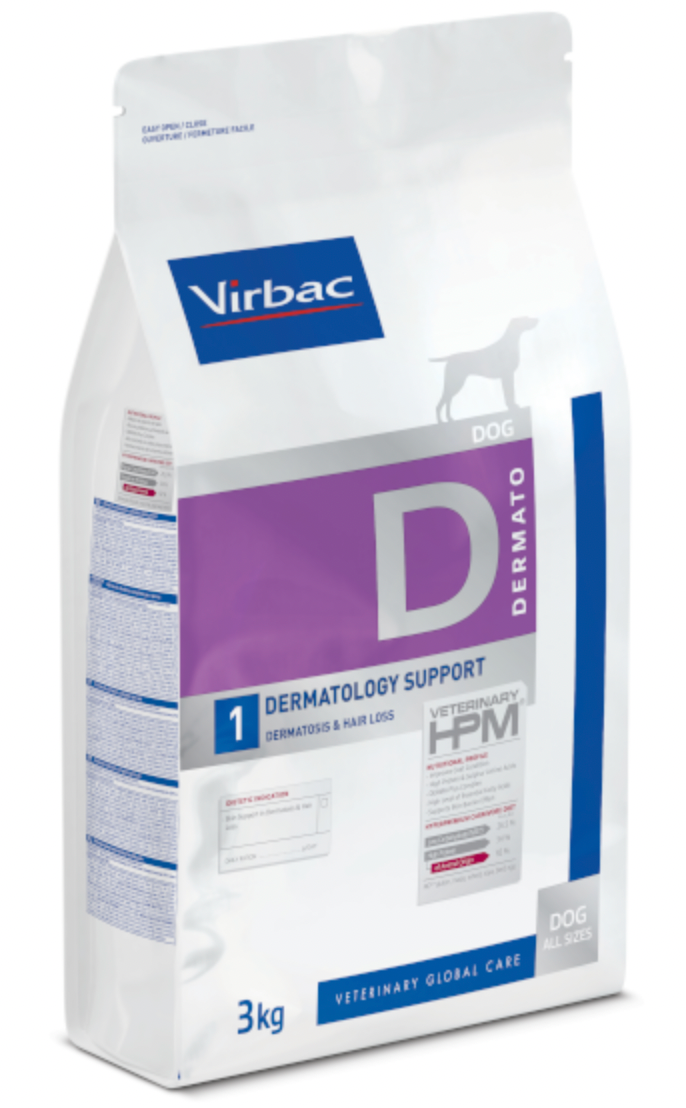 VETERINARY HPM DOG DERMATOLOGY SUPPORT-SOPORTE DE LA PIEL Y EL PELO