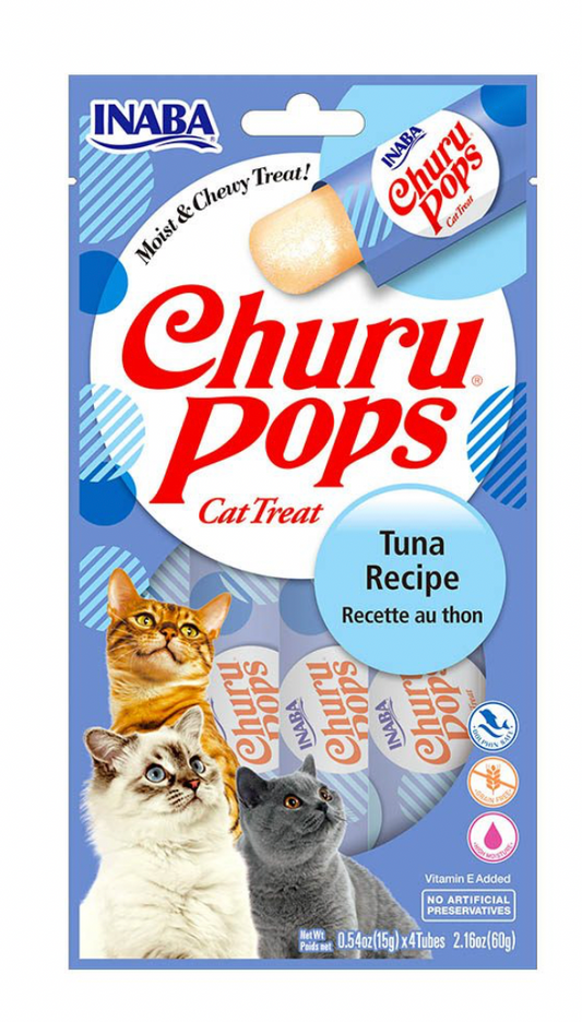 CHURU - Churu Pops Receta de Atún PACK DE 3 BOLSAS