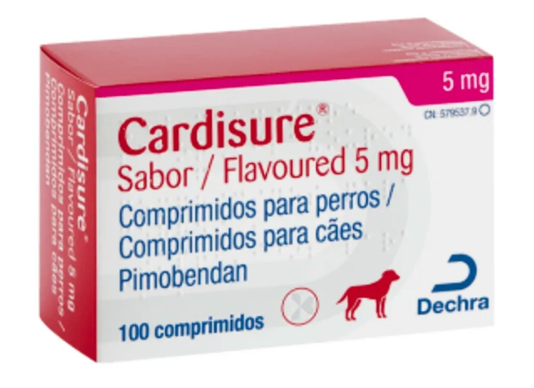 Cardisure 5 mg (100 tabletas) - DECHRA